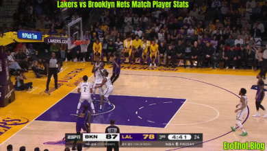 Lakers vs Brooklyn Nets Match Player Stats