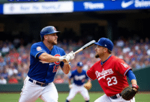 Chicago Cubs vs Dodgers match player stats