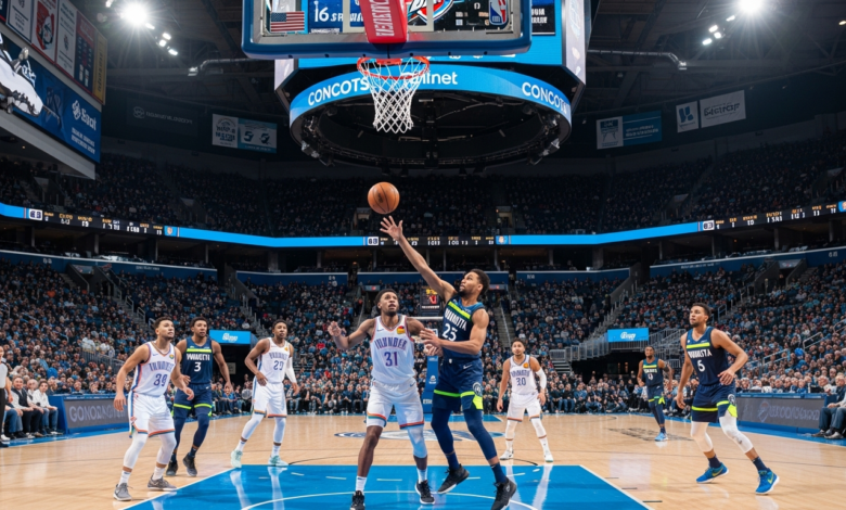 Oklahoma City Thunder vs Minnesota Timberwolves
